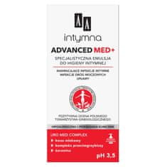 shumee Intimate Advanced Med+ špecializovaná emulzia na intímnu hygienu pH 3,5 300ml