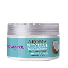 shumee Aroma Ritual relaxačný telový peeling Brazílsky kokosový telový peeling 200g