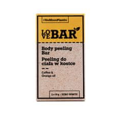 shumee Body Peeling Bar telový peeling Coffee &amp; Pomarančový olej 2 x 30 g