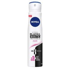 shumee Black&White Invisible Clear antiperspirant v spreji 250 ml