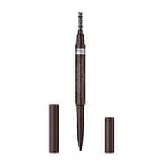 shumee Brow This Way Fill &amp; Automatická ceruzka na obočie Sculpt s vegánskym zložením 003 Dark Brown 0,25g