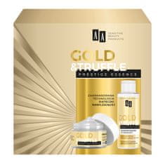 shumee Gold &amp; Hľuzovky Prestige Essence 65+ sada hĺbkovo obnovujúceho esenciového krému 50 ml + jemné odličovacie mlieko 150 ml