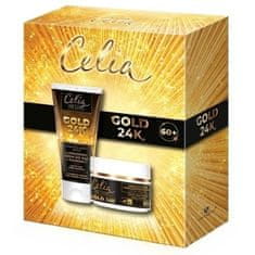 shumee De Luxe Gold 24K sada luxusného krému proti vráskam 60+ 50ml + luxusný krém na ruky a nechty 80ml