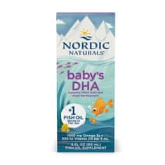 shumee Baby's DHA 1050 mg Omega-3 s vitamínom D3 doplnok stravy pre deti 60 ml