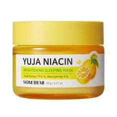 shumee Yuja Niacin Miracle Brightening Sleeping Mask rozjasňujúca nočná maska 60g