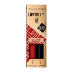 shumee Lipfinity Lip Color 24h dvojfázový rúž s dlhotrvajúcim efektom 135 Lavish Glamour 4,2ml