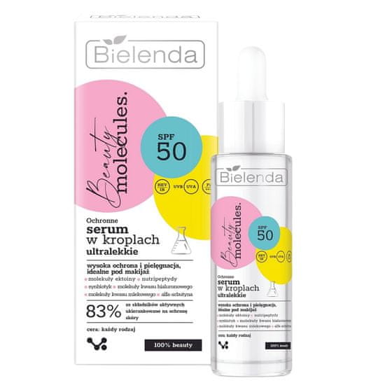 shumee Beauty Molecules ochranné ultraľahké sérum v kvapkách SPF50 30ml