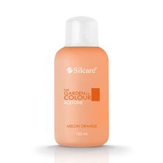 shumee The Garden of Color Acetone acetón na odstraňovanie hybridných gél lakov na nechty Melon Orange 150ml