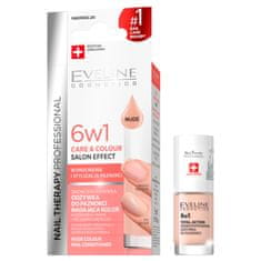 shumee Nail Therapy Professional 6v1 Care &amp; Farebný koncentrovaný kondicionér na nechty poskytujúci Nude color 5ml