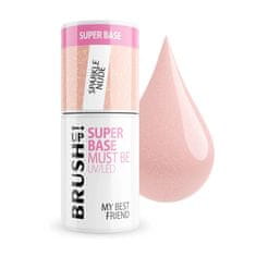 shumee Super Base Sparkle Nude hybridná báza na nechty 5g