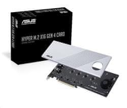 ASUS HYPER M.2 X16 GEN 4 CARD - PCIe rozširujúca karta pre 4x M.2 SSD