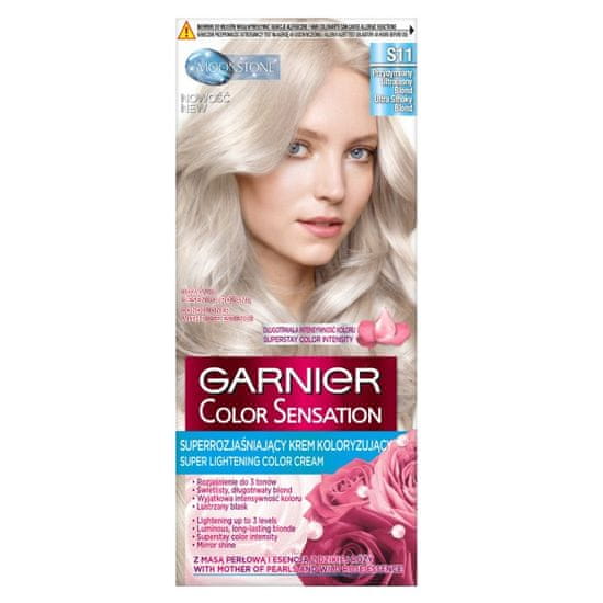 shumee Color Sensation super rozjasňujúci farbiaci krém S11 Smoky Ultra Light Blonde