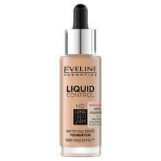 shumee Liquid Control HD zmatňujúci make-up na tvár s niacínamidom 055 Honey 32 ml