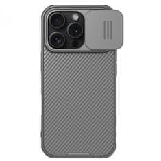 Nillkin Zadný kryt CamShield PRO pre Apple iPhone 16 Pro Titanium Gray