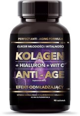 shumee Kolagén + Hyaluron + Vitamín C Anti-Age doplnok stravy 90 tabliet