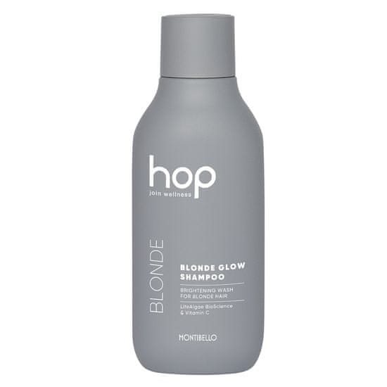 shumee Hop Blonde Glow Shampoo rozjasňujúci šampón pre odfarbené a blond vlasy 300 ml