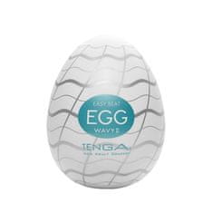 shumee Jednorazový masturbátor v tvare vajíčka Easy Beat Egg Wavy II