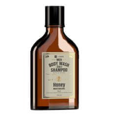 shumee Men Whisky telový gél a šampón na vlasy a fúzy 3v1 Med 330ml