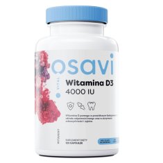 shumee Výživový doplnok Vitamín D3 4000IU 120 kapsúl