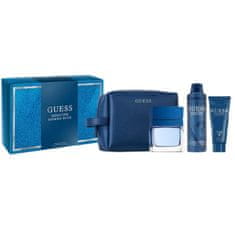 shumee Seductive Homme Blue set toaletná voda v spreji 100ml + deodorant v spreji 226ml + sprchový gél 100ml + kozmetická taštička