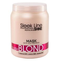 shumee Sleek Line Blush Blond Mask maska pre blond vlasy s hodvábom 1000 ml