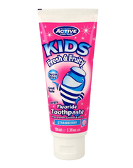 shumee Kids Fluoride Toothpaste zubná pasta pre deti s fluoridom Jahoda 100ml