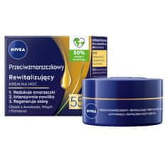 shumee Nočný krém proti vráskam + Revitalizujúci 55+ 50ml