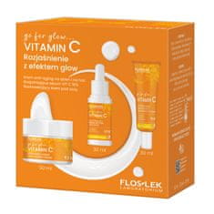 shumee go for glow…VITAMIN C Rozjasňujúci set s glow efektom krém proti starnutiu na deň a noc 50ml + rozjasňujúce sérum Vit C 10% 30ml + rozjasňujúci očný krém 30ml