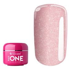 shumee Base One Shimmer Misty Rose gél na stavbu nechtov 50g