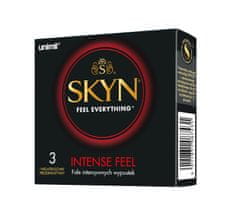 shumee Skyn Intense Feel nelatexové kondómy s cvočkami, 3 ks