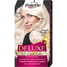 shumee Deluxe Oil-Care Color permanentná farba na vlasy s mikro-olejami 11-11 Ultra Titanium Blonde