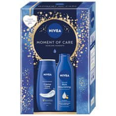 shumee Moment Of Care sada sprchového gélu 250ml + výživné telové mlieko 250ml