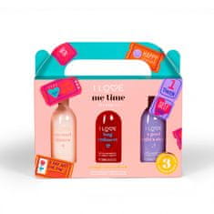 shumee Me Time set telové suflé + sprchový a kúpeľový gél 3x250ml