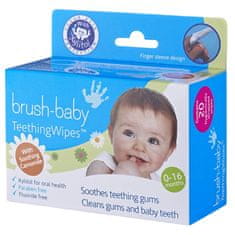 shumee TeethingWipes hygienické tampóny s harmančekom pre deti 0-16m 20 ks.