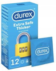 shumee Durex Extra Safe kondómy 12 ks, hrubšie, vlhčené