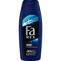 shumee Men Sport sprchový gél s receptúrou 2 v 1 so zelenou citrusovou vôňou, 400 ml