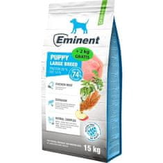 Eminent Puppy Large Breed 15 kg + 2 kg zadarmo