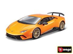 BBurago 1:24 Lamborghini Huracan Performance oranžová 18-21092