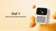 Wanbo Wanbo Dali 1 Mini Protable Beam Auto Focus Projektor Android 9.0 350ANSI Dual Wifi 6 ASA 3.0 Proyector 2*5W HIFI reproduktor