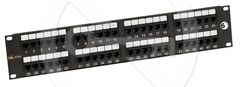 Solarix SX48-6-UTP-BK - 48 x RJ45 CAT6 UTP