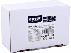 Extol Premium Akumulátor 20V/2,5Ah Li-ion, pre 8895650, 8895651, EXTOL PREMIUM