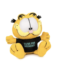 Hollywood Plyšový Garfield - I Live for Weekends - Garfield - 20 cm