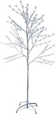 Strend Pro Strom MagicHome Cherry Tree, 180 cm, biely, LED studená biela, 230 V, IP44, exteriér