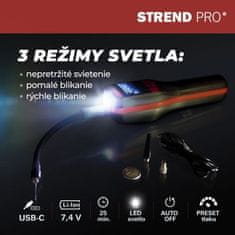 Strend Pro Kompresor Strend Pro K25, ručný, 150 psi, 10 bar, LED svetlo, akumulátorová pumpička