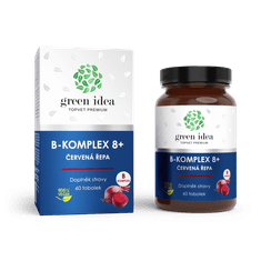 Green idea B-komplex 8+ červená repa - kapsule 60 ks