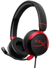 HyperX Cloud Mini - herný headset čierny/červený (7G8F4AA)