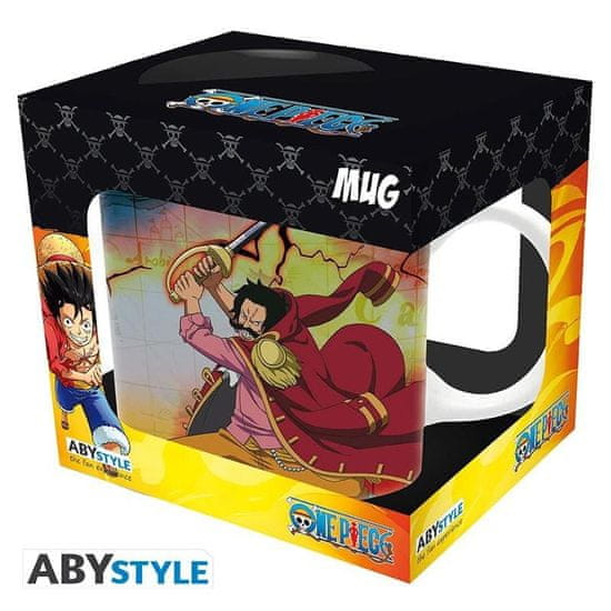 AbyStyle One Piece Keramický hrnček 320 ml - Roger vs Whitebeard