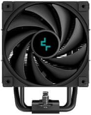 DEEPCOOL chladič AK500 Digital / 120mm fan / 5x heatpipes / PWM / pre Intel aj AMD / RGB / čierny