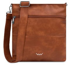 Vuch Dámska crossbody kabelka Prisco Brown