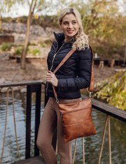 Vuch Dámska crossbody kabelka Prisco Brown